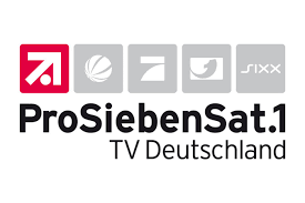 Kundenlogo, ProSiebenSat1, TV Deutschland, Weiß, rot, grau