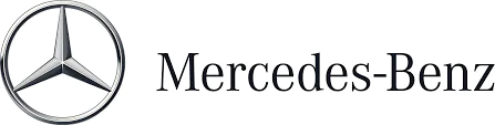 Kundenlogo, Mercedes Benz, weiß, schwarz, silber, Mercedesstern